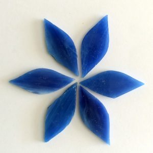 glas blade blå