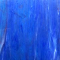 farvet opak glasplade dyb blå med violet tåge 10 x 10 cm, 3 mm tyk