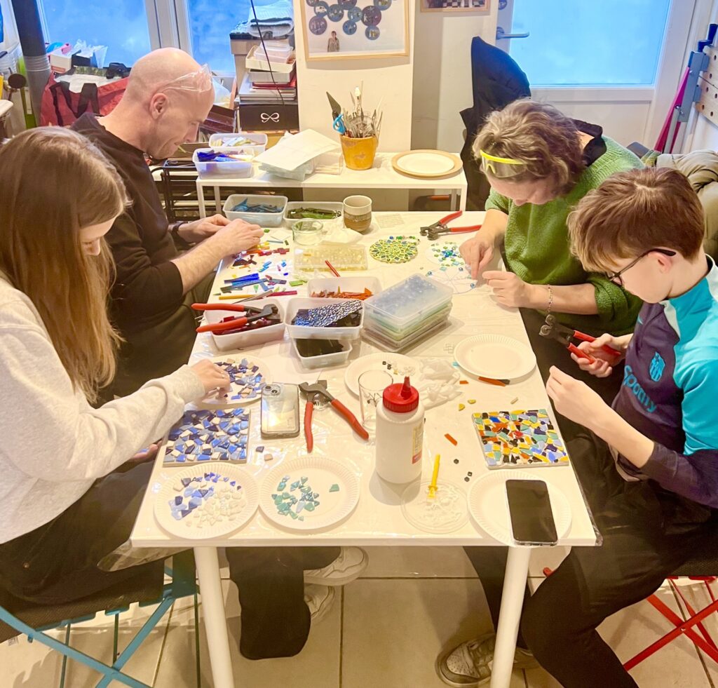 mosaik workshop for børn